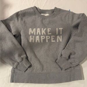 Anthropologie Gray Sweatshirt